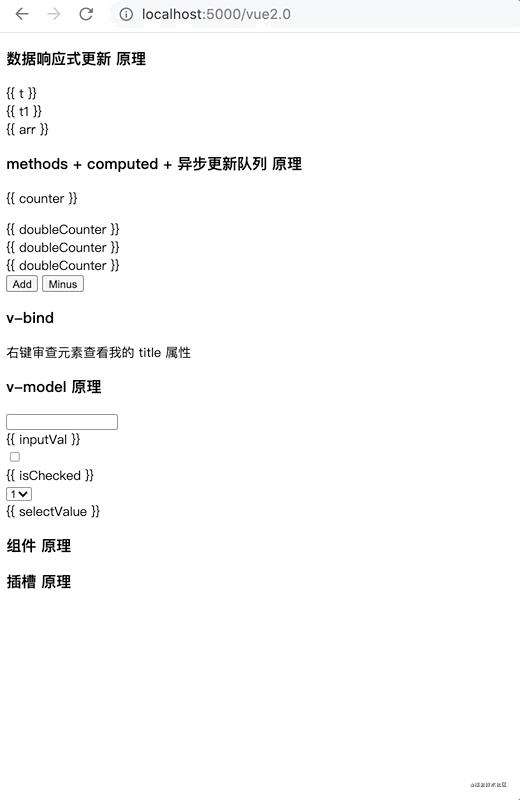 手写 Vue2 系列 之 初始渲染